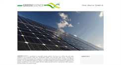 Desktop Screenshot of greenessencecorp.com